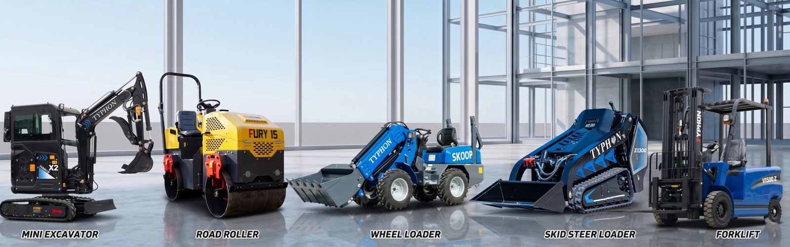 Electric Forklift Banner