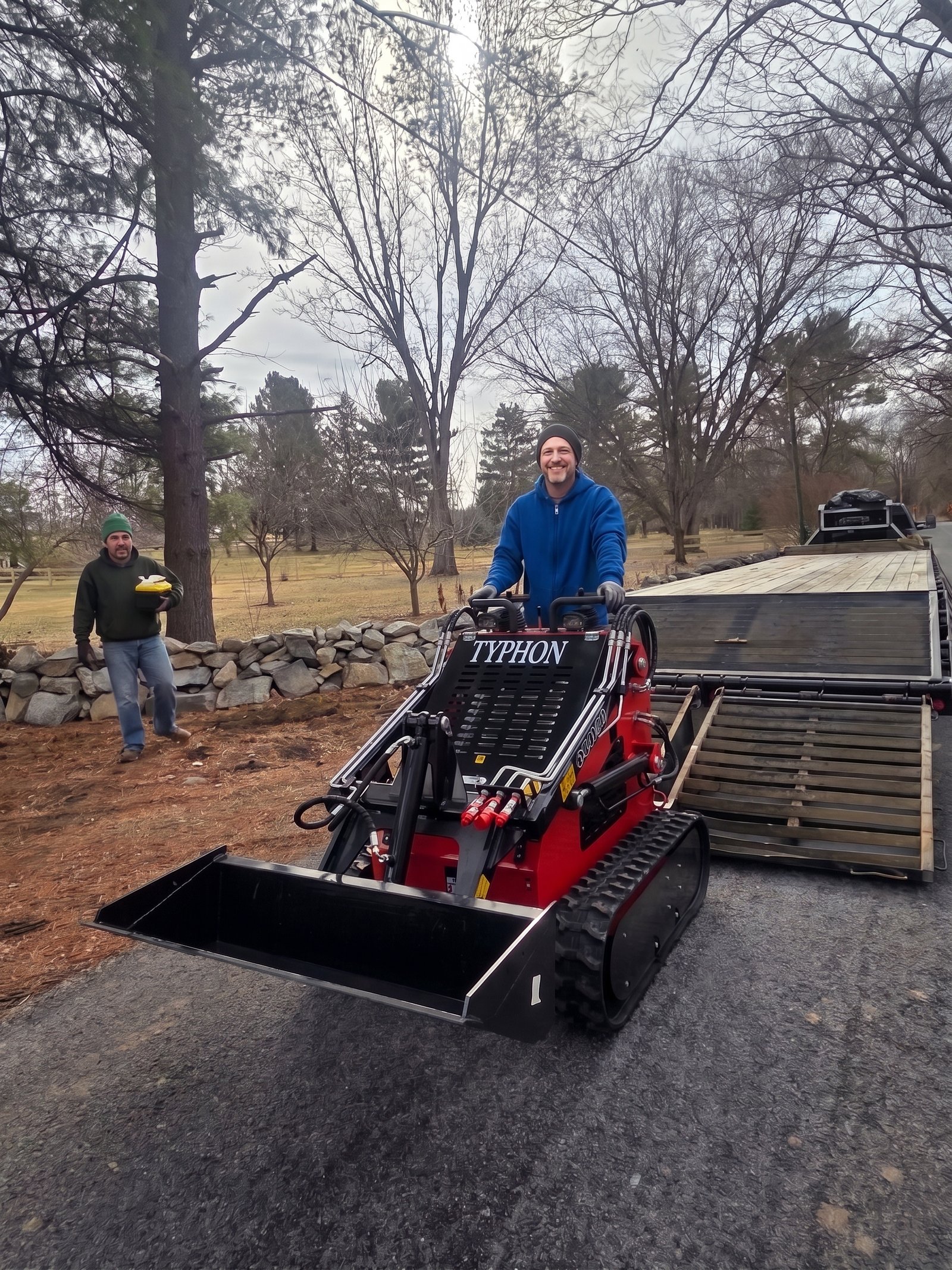 TYPHON Electric Forklift Delivery