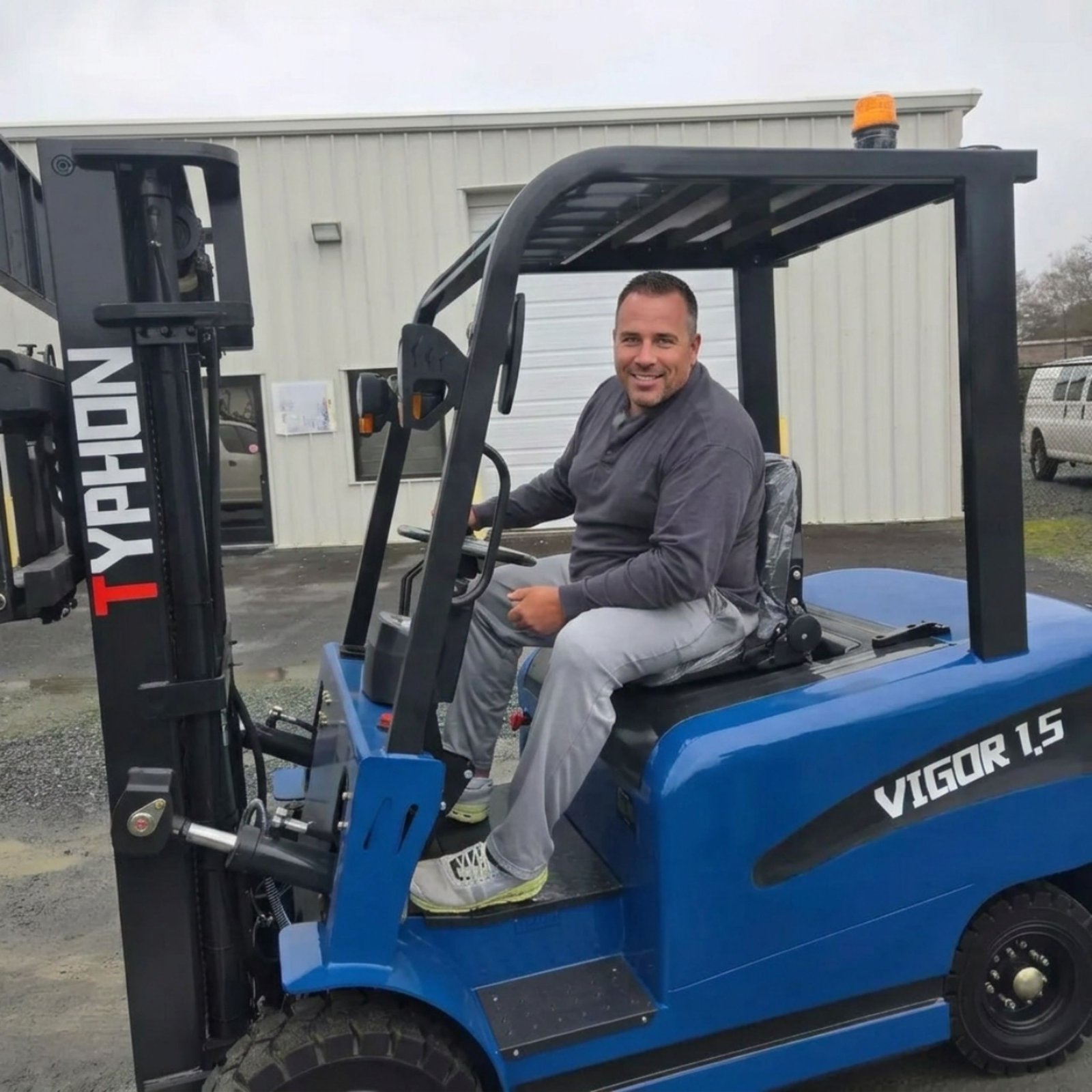 Compact utility loader customer delivery
