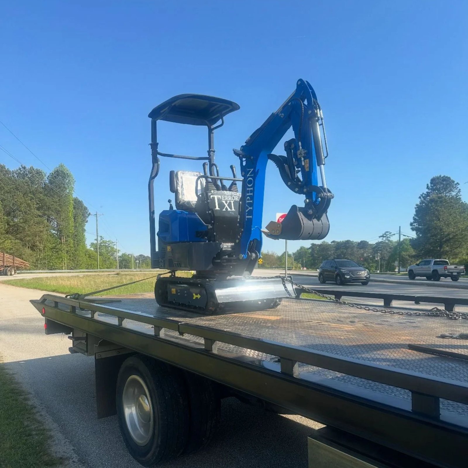 Mini skid steer loader customer delivery